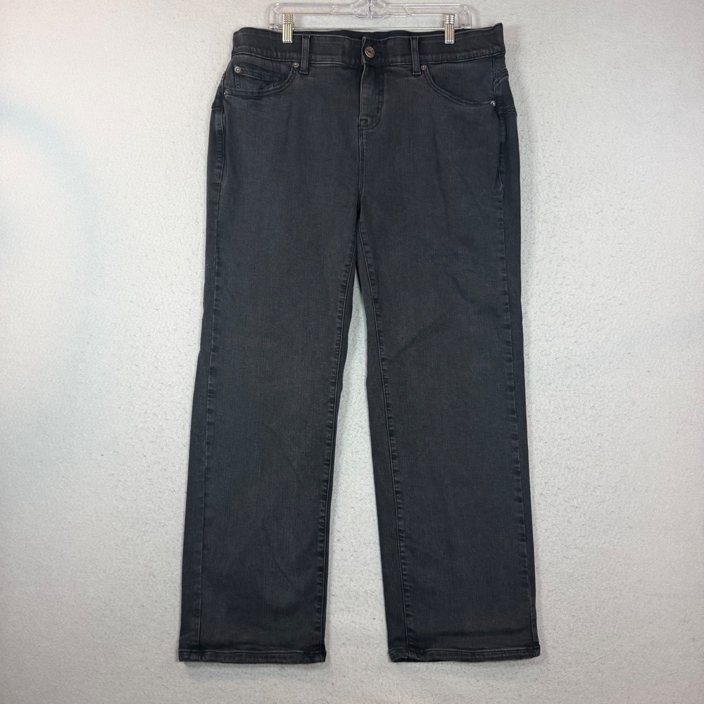 Torrid Jeans Womens 18R Bombshell Straight Black Premium Stretch EUC